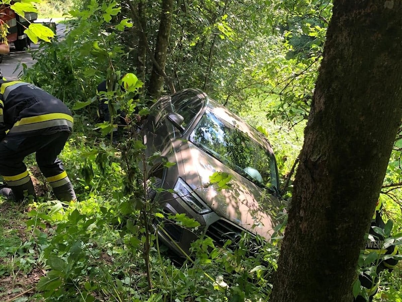 Zwei Feuerwehren waren im Einsatz (Bild: FF Stanz)