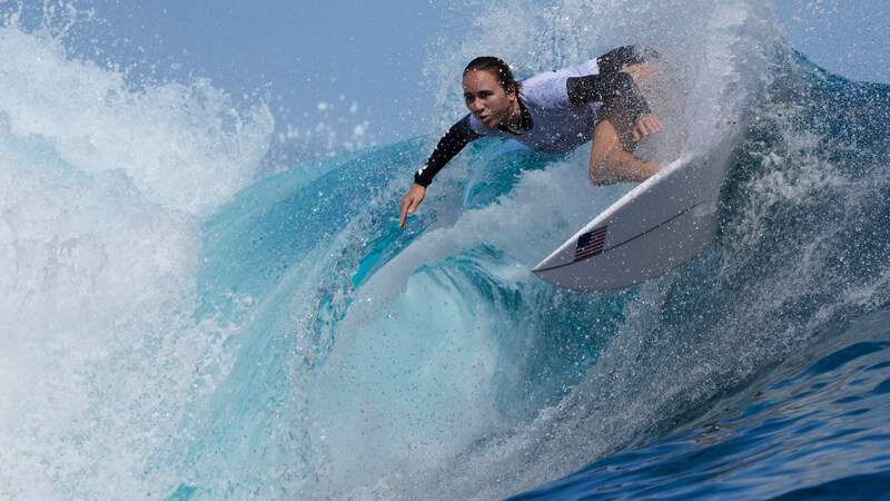 Carissa Moore from the USA (Bild: AP)