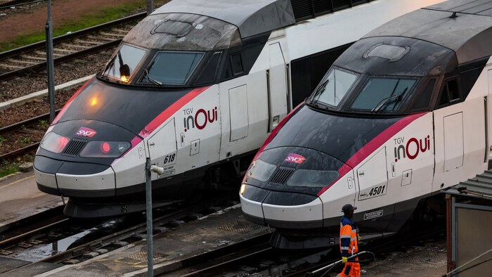 The French railroads are calling it an "act of vandalism".