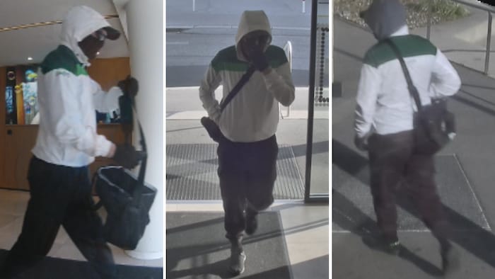 Die Polizei veröffentlichte diese Fahndungsbilder aus der Überwachungskamera.