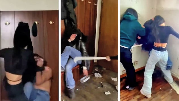 The girls filmed the violence and humiliation against the 14-year-old from several different angles. (Bild: Krone KREATIV/zVg)