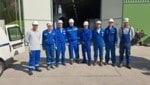 Vertreter aus Tschechien besuchten das Pumpwerk Gruben (Bild: MERO CR)