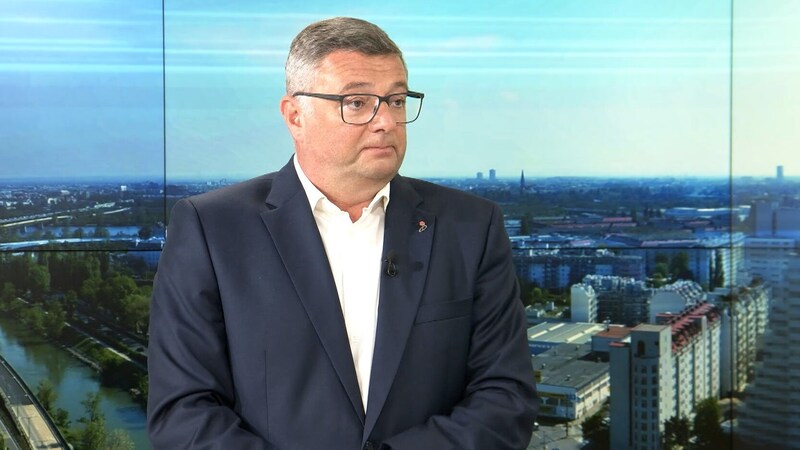 Jörg Leichtfried, SPÖ Member of the National Council in an interview with krone.tv (Bild: krone.tv )