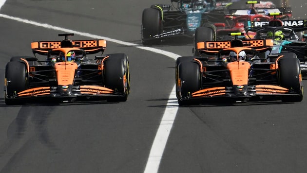 McLaren is currently dominating the Formula 1 scene, but the racing team wants even more. (Bild: Associated Press)