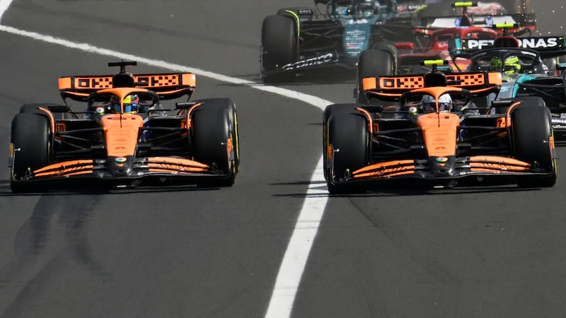 McLaren is currently setting the tone. (Bild: Associated Press)