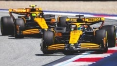 Doppel-Sprint-Pole für McLaren – Oscar Piastri vor Lando Norris (Bild: GEPA)