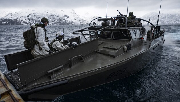 A Finnish patrol boat was unable to make contact. (Bild: AFP/Jonathan NACKSTRAND)