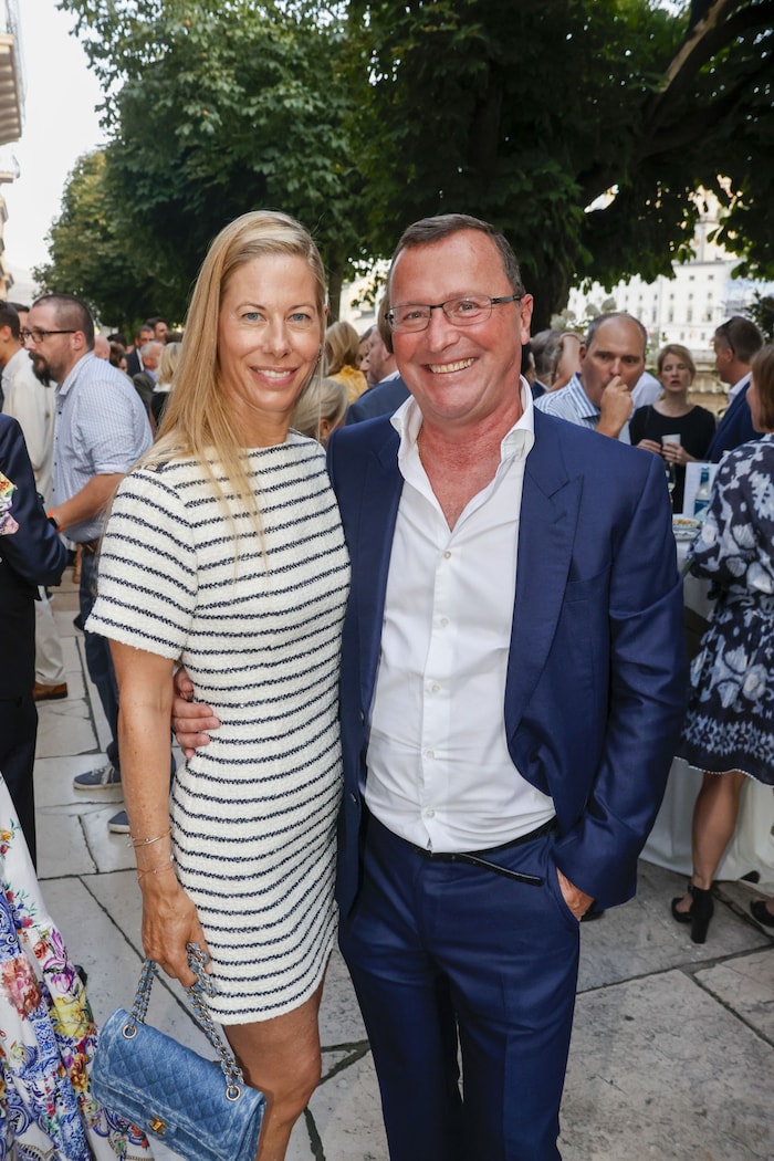 Alexander und Julia Pappas hatten es nicht weit. Sie wohnen in Salzburg.