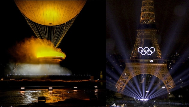 What a show it was! Paris shone in a very special light at the Olympic opening ceremony. (Bild: Olympic Broadcasting Services)