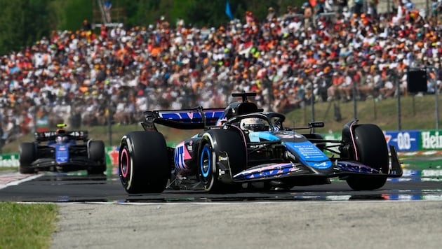 Alpine is in the spotlight in Formula 1. (Bild: AP/Denes Erdos)