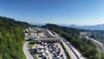 Auf der Karawanken Autobahn staute es sich am Samstagvormittag bereits kilometerweit.  (Bild: Sobe Hermann/Ersteller : Hermann Sobe , 9232 Rosegg, Urheberrecht , Credit -Photo by Medienservice HS Sobe)