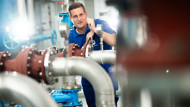 Sicheres Trinkwasser: Zehn geprüfte Wassermeister sorgen beim Wasserverband Südliches Burgenland mit Ihrer fachlichen Kompetenz für einen einwandfreien Betrieb der Anlagen. (Bild: ANDI BRUCKNER)