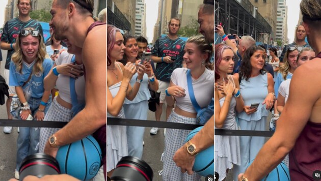 Jack Grealish macht in New York offenbar serienweise junge Frauen glücklich.
