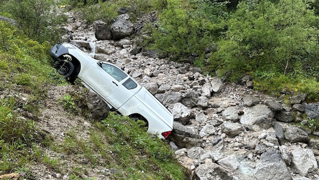 The crash occurred at around 8.30 a.m. on Sunday. (Bild: ZOOM Tirol)