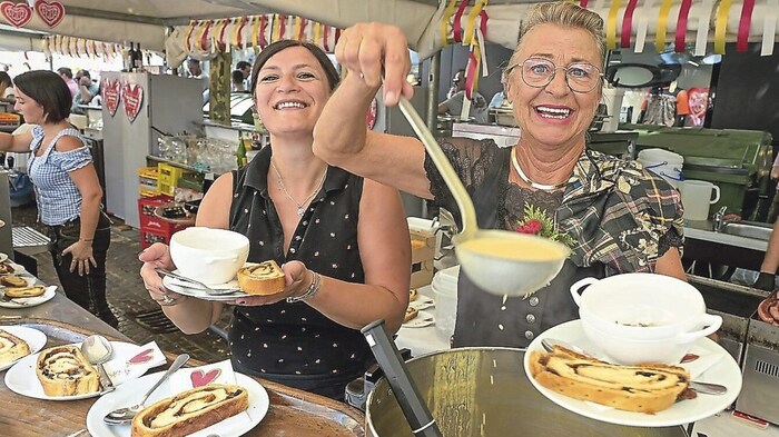 Die Kirchtagssuppe darf nicht fehlen.