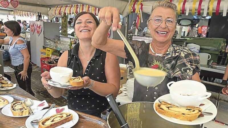 Die Kirchtagssuppe darf nicht fehlen.  (Bild: Evelyn Hronek/EVELYN HRONEK)