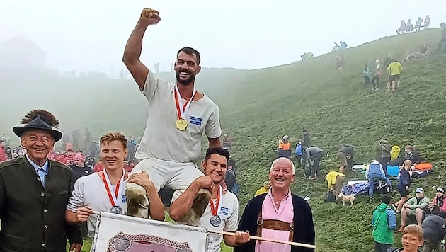 Neuer „Hogmoar“ ist Thomas Scharfetter aus St. Johann. (Bild: Roland Hölzl)