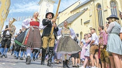 Der Villacher Kirchtag wurde am Sonntag erfolgreich eröffnet.  (Bild: Evelyn Hronek/EVELYN HRONEK)