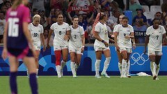 Deutschlands Frauen-Fußballerinnen verloren gegen die US-Damen klar mit 1:4 … (Bild: AFP)