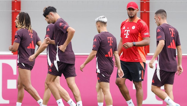 Schlechte Nachrichten für Bayern-Trainer Vincent Kompany (Bild: APA/AFP/Michaela STACHE)