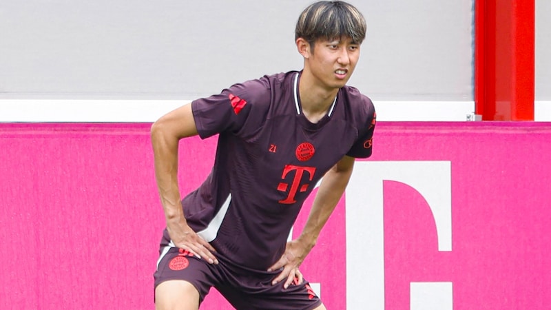 Neuzugang Hiroki Itō wird dem FC Bayern lange fehlen. (Bild: APA/AFP/Michaela STACHE)