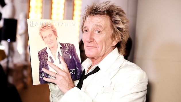 Rod Stewart ist fest entschlossen, die Jahre, die ihm verbleiben  (Bild: APA Pool/Getty Images via AFP/GETTY IMAGES/Greg Doherty)