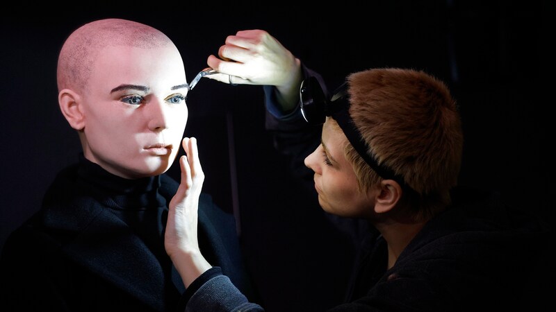 Sinéad O'Connor's wax figure has been removed. (Bild: AP ( via APA) Austria Presse Agentur/Julien Behal)