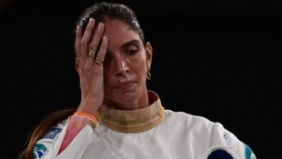 Nathalie Moellhausen brach während ihres Kampfes zusammen und kämpfte dann doch bis zum Ende. 