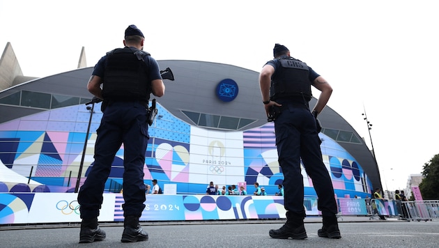 The capital Paris, where the Olympic Games are currently being held, has not been affected by the latest acts of sabotage. (Bild: AFP)