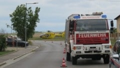 Der Einsatz dauerte mehr als zwei Stunden.  (Bild: FF Wilfersdorf)