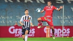 Zehn Punkte Vorsprung am Ende – der GAK um Marco Perchtold flog dem Aufstieg quasi entgegen.