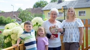 Maria Haidl betreut im Waldviertel Kinder in ihrem Ort und bietet ihnen eine sinnvolle ...