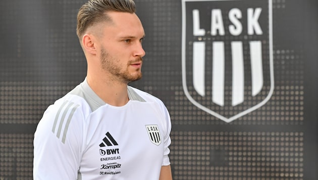 Max Entrup kam vom TSV Hartberg zum LASK. (Bild: Dostal Harald)