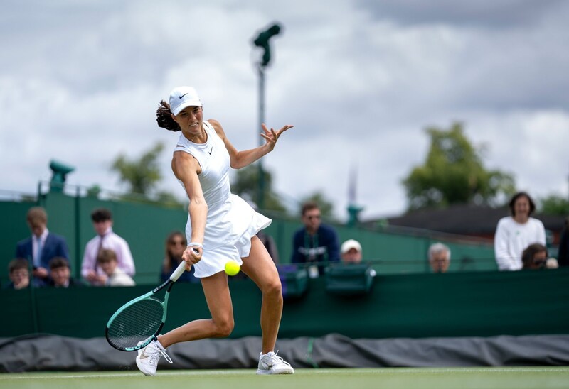 Lilli Tagger machte in Wimbledon auf sich aufmerksam. (Bild: zVg)