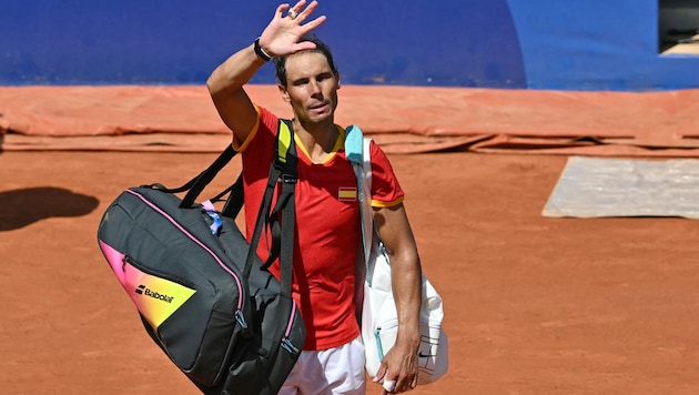 Was it Rafael Nadal's last appearance in Paris? (Bild: Miguel MEDINA)