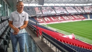 Für Salzburg-Geschäftsführer Reiter ist es „das ganz klare Ziel ist es, Meister zu werden und den Cupsieg zu holen“. (Bild: Tröster Andreas/Kronen Zeitung/Andreas Tröster)