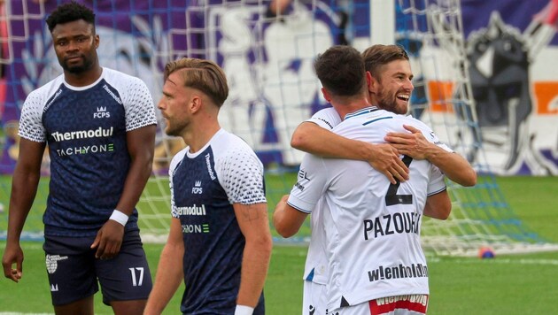 Die Westligisten wie der FC Pinzgau hatten in Runde eins des ÖFB-Cups wenig zu lachen.   (Bild: Tröster Andreas/Kronen Zeitung)