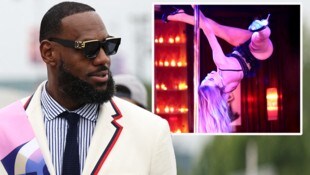 NBA-Superstar Lebron James wäre wohl der berühmteste Gast des gut vermarkteten Stripclubs.