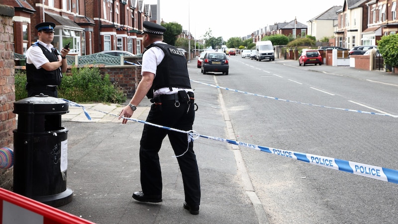 Der Küstenort Southport wurde Schauplatz des schrecklichen Verbrechens an Kindern. (Bild: AFP)