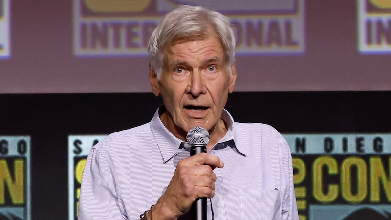 Harrison Ford bei der Comic-Con (Bild: APA Pool/Getty Images via AFP/GETTY IMAGES/Jesse Grant)