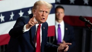 US-Präsidentschaftskandidat Donald Trump war von der „Abendmahl-Szene“ nicht begeistert. 