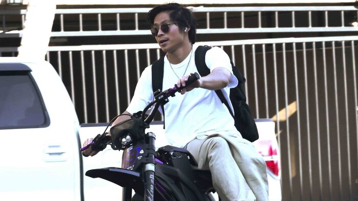 Pax Jolie-Pitt had a serious fall on his BMX bike last week.