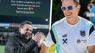 Werner Gregoritsch dankt ab – Sohn Michael bringt eine leicht humoristische Note rein.