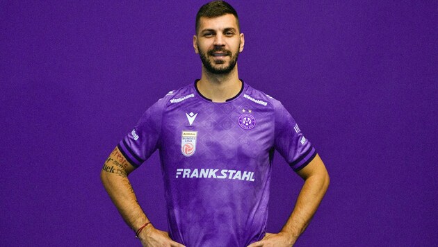 Aleksandar Dragovic is back at Wiener Austria. (Bild: FK Austria Wien)