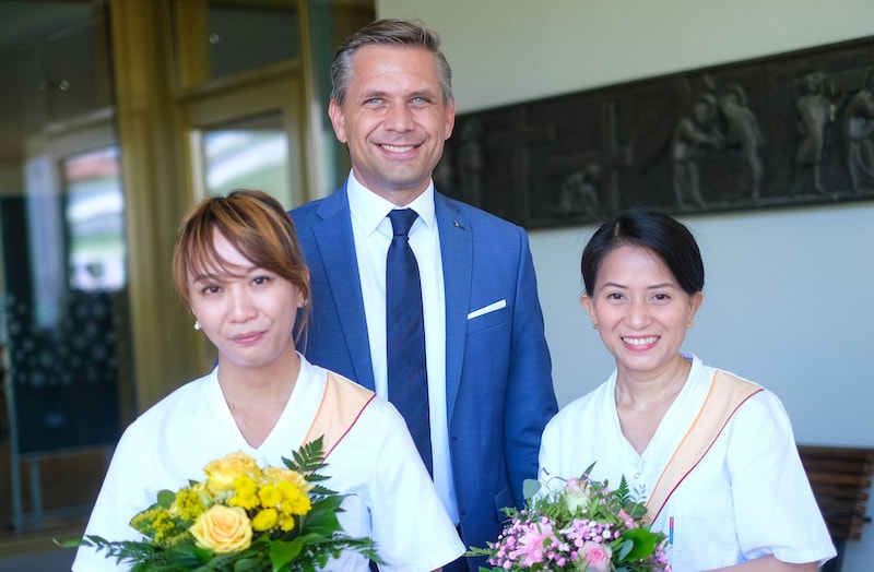 Provincial Councillor for Social Affairs Wolfgang Hattmannsdorfer recently signed an agreement with the Philippines: He wants to push ahead with the recruitment of nurses from the Far East. (Bild: Einöder Horst/Horst Einöder/Flashpictures)