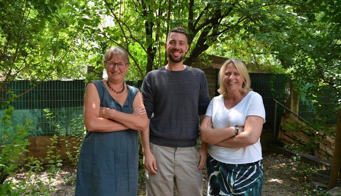 KPÖ in NÖ: Christiane Maringer und Tobias Schweiger präsentierten Spitzenkandidatin Nina Aigner ...