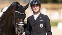 Stefan Lehfellner mit seinem Pferd Roberto Carlos (Bild: GEPA)