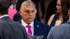 Orbán steht in Brüssel unter Dauerbeschuss. (Bild: AFP/SAMUEL CORUM)