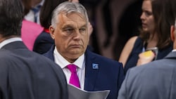 Orbán steht in Brüssel unter Dauerbeschuss. (Bild: AFP/SAMUEL CORUM)