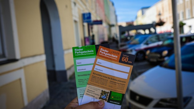 The use of parking vouchers is no longer permitted (Bild: Scharinger Daniel)